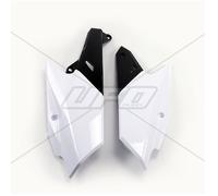 PANNELLI LATERALI UFO POSTERIORI YAMAHA YZF250 '14-18 COLORE BIANCO