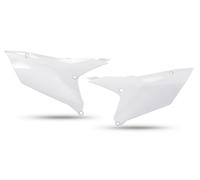 PANNELLI LATERALI UFO POSTERIORI YAMAHA YZF450 '23- COLORE BIANCO