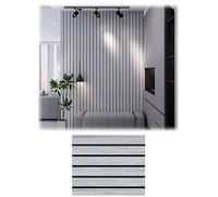 Pannelli murali autoadesivi effetto legno 3D, rivestimento murale in PVC staccabile e attaccabile for sfondo TV effetto mattone impermeabile, piastrelle for controsoffitti(E,120x2000cm)