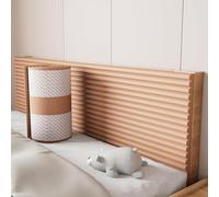 Pannelli Murali Imbottiti Autoadesivi, Imbottitura Anticollisione Autoadesiva per Bambini, Morbido Cuscino Insonorizzante da Parete, Testiera Isolante per La Wood Color 5.9 x 78.7