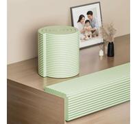 Pannelli Murali Imbottiti per Bambini, Protettori Di Angoli Per La Sicurezza Dei Bambini, Protettore Di Bordo Extra-Largo E Morbido, Autoadesivo DIY, per Camera Da Letto, Tatami(Green)
