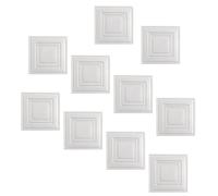 Pannelli Murali In - 35x35 Cm, Piastrelle Da Parete 3d | 10 Pezzi - Pannelli Waļl In Buccia E Piastrelle A Bastone | Auto Adesivo Per Decorazioni Per Pareti Interne - Impermeabile - Ca