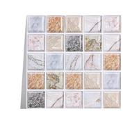 Pannelli Murali,Pannelli 3d Per Parete 12pcs 3D Mosaico Piastrella Adesivo da parete Autoadesivo Adesivi murali for il bagno Cucina Decorazioni for la della