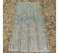 Pannelli Ondulate Trasparente, Fogli Pretagliati Di Vetroresina, Lastra Per Illuminazione Diurna, Lamiere Di Copertura Isolanti, Pannello Ondulate(10pcs,93x120cm/36.6x47.2in)