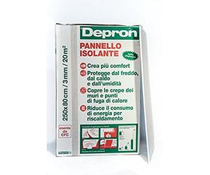 PANNELLI PANNELLO 20 PZ DEPRON ISOLANTE TERMICO 80X125 - SPESSORE 3 MM