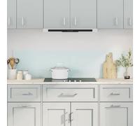 Pannelli Paraschizzi Cucina in Vetro Temperato, con Protezione Anti-Schizzi e Superficie Facile da Pulire, Pannello Paraschizzi Cucina, Pannelli Retro Cucina, Bianco, 80x40 cm, Set 2 Pezzi