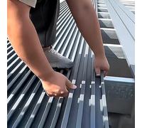 Pannelli per coperture in metallo ondulato, durevoli e resistenti alle intemperie, ideali per case mobili, gazebo e ricambi per tettoie