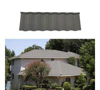 Pannelli per Coperture Metalliche, Pannelli Coibentati in Acciaio Rinforzato per Soffitti, Tegole Durevoli per la Riparazione di Tetti - per Case, Ricoveri per Animali e Ville(Gray,10pcs)