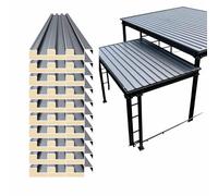 Pannelli per coperture metalliche, Pannelli per coperture per carport in metallo, Tegole ondulate impermeabili, per pergolati, garage, capannoni, magazzini esterni, pollai, garage(L1.2m/3.9ft)