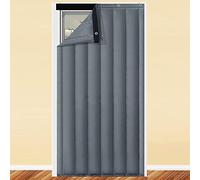 Pannelli per porte, tende isolate termicamente, tende oscuranti, per porta d'ingresso, per la privacy, 150 x 220 cm (larghezza x altezza 220 cm)