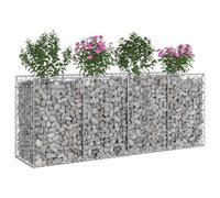 Pannelli per recinzione, 2 pezzi, argento, 200 x 50 x 80 cm, protezione da sguardi indiscreti per giardino e cortile, pannelli in metallo resistenti alle intemperie per esterni, facile montaggio con