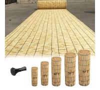 Pannelli per recinzione in bambù naturale, 1,2 m x 5,2 m, per esterni giardino e patio, perfetti per balcone e cortile (0,91 x 14 m)
