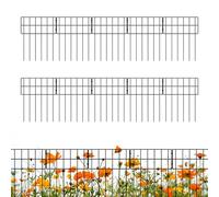 Pannelli per recinzione in metallo - pannelli per recinzione da giardino in metallo | Recinzione decorativa da giardino | Scrittore temporaneo | 10 pannelli DECORDA BUONA | Resistente agli agenti