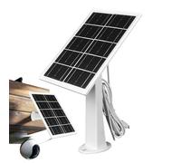 Pannelli per Telecamere,Pannello Solare per Telecamera Impermeabile IP66 - Accessori Caricabatterie Portatile Type-C Con Cavo Da 3 M Alimentatori Per Telefoni, Batterie E Attività All'aperto