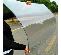 Pannelli per tetti in plastica, lastre in policarbonato trasparente, pannelli per illuminazione naturale, copertura di ricambio per pergola, tettoia per posto auto, serra, 1 m x 1,5 m
