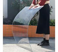 Pannelli per tetti in policarbonato acrilico trasparente, pannelli per tetti in plastica, protezione UV, sostituzione del vetro per finestre di capannoni, serre, tettoie, carport, cornici pe