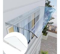 Pannelli per tetti in policarbonato, tenda da sole impermeabile per porta, ombra per patio esterno, protezione per finestre resistenti alle intemperie per la casa, qualità commerciale, durevole.