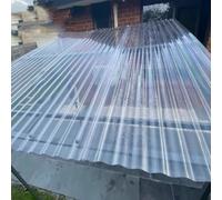 Pannelli per tetti ondulati resistenti ai raggi UV, pannelli in fibra di vetro trasparente, 1 mm, rivestimento isolante per pareti, 10 pezzi (0,9 x 1,2 m), soluzione durevole per l'illuminazione