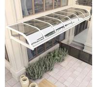 Pannelli per tetto in policarbonato trasparente, Polycarbonate Roof Panels Multicolor Multiple Sizes For Greenhouse And Patio(Transparent,122x100cm)