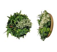 PANNELLI PIANTE ARTIFICIALI DA PARETE SIEPE SINTETICA VERDE PER INTERNO ESTERNO