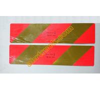 PANNELLI POSTERIORI COPPIA RETRORIFLETTENTI 565X140X2mm AUTOCARRI MOTRICE