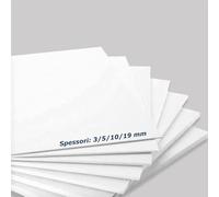 Pannelli PVC Espanso Bianco su Misura - Lastre Forex Rigido 3/5/10/19 mm Taglio Personalizzato per Interni ed Esterni, Leggeri e Resistenti