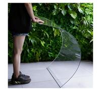 Pannelli Pvc per Esterno Policarbonato Trasparente Lastra Policarbonato Utilizzato per Coperture di Giardini, Verande, Terrazze e Aree di Stoccaggio(1.2x10m/3.94x32.8ft)