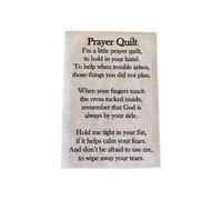 Pannelli Quadrati Per Trapunta Di Preghiera - Forniture Per La Preghiera Con Scritture | Pannello Trapunta Con Simbolismo E Poesia - Per Quilters Gruppi Chiesa Famiglie Meditazione Casa Donne Uomini
