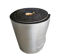 Pannelli riflettenti per radiatori, Isolamento acustico e termico autoadesivo in foglio di alluminio for pareti auto, diverse dimensioni(10mm(thk),1 * 9M (9m²))