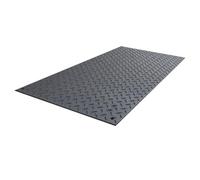 Pannelli Rinforzati Per La Costruzione Di Strade Temporanee | Superficie antiscivolo, protegge il prato, carico pesante(244x122cm/8x4ft-7mm)