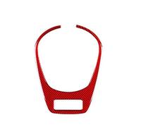 Pannelli Rivestimento Interni Per Auto Per E85 E86 Z4 2003-2008 Copertura Interna Del Pannello Del Cambio Manuale/automatico Adesivo Interno In Fibra Di Carbonio(Red-Manual)