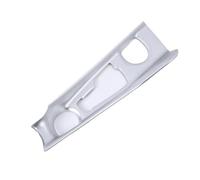 Pannelli Rivestimento Interni Per Auto Per Toyota Per CHR 2016-2021 LHD RHD ABS Pannello Del Cambio In Fibra Di Carbonio Per Console Centrale Copertura Frontale Portabicchieri(LHD ABS chrome)