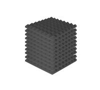 Pannelli schiuma acustica 50x50cm grigio conf.10 pz studio - Power Studio FOAM 200