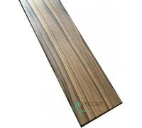 Pannelli Soffitto Parete EPS 100x16,7 Polistirolo Effetto Legno Marrone P13