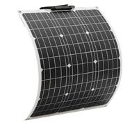 Pannelli Solari Flessibili, Pannello solare monocristallino flessibile da 100 W, batteria solare in grado di caricare un pannello solare impermeabile da 12 V for auto/barca/casa(1 pc)