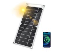 Pannelli solari fotovoltaici, pannello solare esterno | Piccolo pannello solare portatile,Strumento di ricarica ad alta efficienza per la piccola luce notturna, ricarica del telefono cellulare