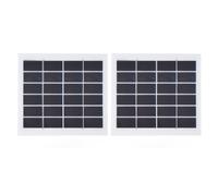 Pannelli solari policristallini in silicone e plastica, progetti solari fai da te, caricabatterie solare ad alta efficienza per luci di emergenza,