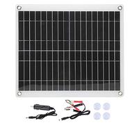 Pannelli solari policristallini portatili da 25 W Scheda di ricarica flessibile doppia USB per camper da viaggio all'aperto