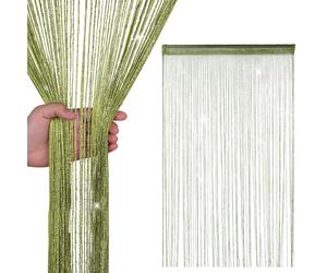 Pannelli Tendaggi String Glitter - Tende Net Per Porta e Divider Camera