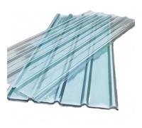 Pannelli Trasparenti In Fibra Di Vetro Per Copertura, Lastre FRP Ondulate Per Serra, Tettoia Esterna, Garage, Anti-UV(1pcs,120cm/3.9ft)