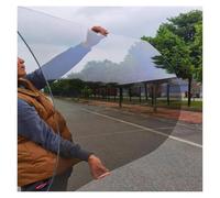 Pannelli trasparenti in policarbonato per tetti, 2mm Thick Polycarbonate Panels For Greenhouses Multicolor Multiple Sizes(Grey,0.6x6m/1.97x19.7ft)