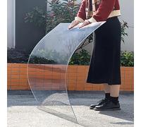 Pannelli trasparenti in policarbonato, resistenti alle intemperie, trasparenti per Greenhouse Canopy Carport and Bus Shelters, ricambio in vetro acrilico