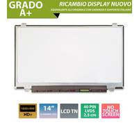 Pannello 14.0 compatibile con Dell Latitude 3440 6430u [40 pin 1600x900]