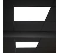 Pannello a Incasso Plafoniera Corridoio LED Deckenpanel Alluminio Bianco Ufficio