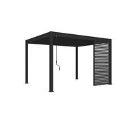PANNELLO A LAMELLE PER PERGOLA OMBRÉA "VS" IN ALLUMINIO ANTRACITE 1,3 MT