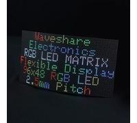 Pannello a matrice di LED a colori RGB flessibile Waveshare, passo 2,5 mm, pixel