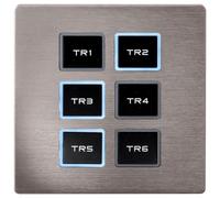 Pannello A Muro Telecomando Per TR-512 Installazione / Pocket Argento