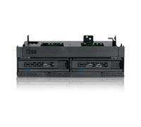 Pannello accessorio ICY DOCK MB732SPO-B Nero Hot-Swap SATA/SAS 5.25"