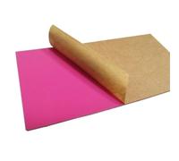 Pannello acrilico rosa opaco ad alta durezza, lastra di vetro organico for cornici fai da te e display, 1 pezz0(200X200X5MM)