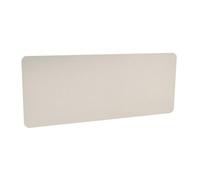 Pannello acustico sotto la scrivania, divisore fonoassorbente per cubicoli e postazioni di lavoro, nero, 100 x 40 cm, riduzione del rumore, per scrivanie di casa e studenti, 1 pezzo